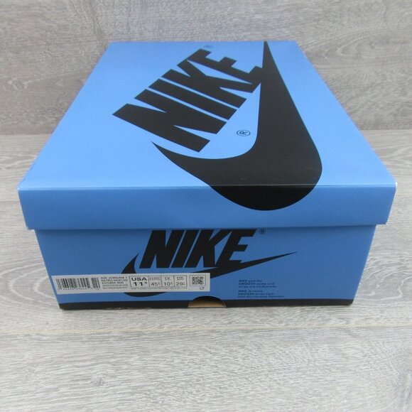 Air Jordan 1 Retro HI OG UNC Mens Size 11.5 University Blue Black NEW - Picture 13 of 14